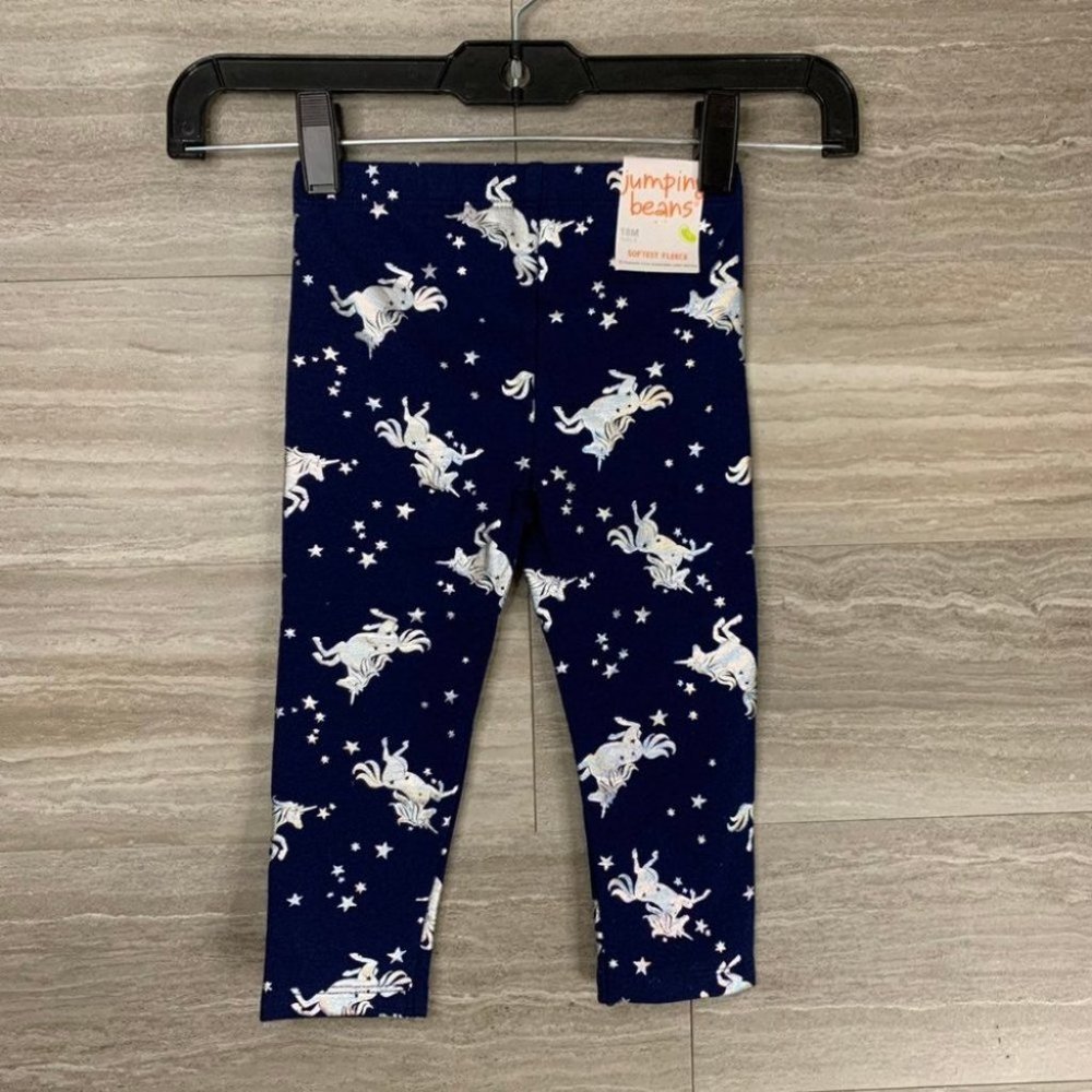 NWT Girls Jumping Bean Unicorn Leggings Size 18 month - Picture 4 of 7